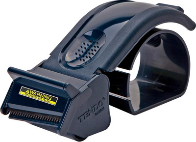 SJ-50M Navy | TENDO Basic Line | Smart Packing Tape Dispenser, Easy Cut Tape Gun