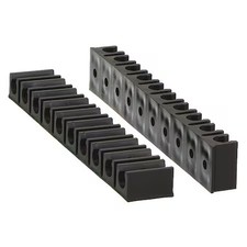 Tube Rack, 10 Channels, 1/2 In, Black, Pk2,  Mtr-500-102-Hd
