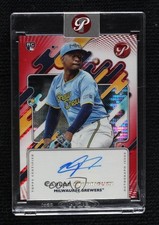 2025 Topps Pristine Red Pulsar Refractor 1/5 Carlos Rodriguez #PA-CR Auto v9t