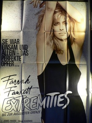 Extremities - Farrah Fawcett - James Russo - Filmposter 120x80cm gefaltet