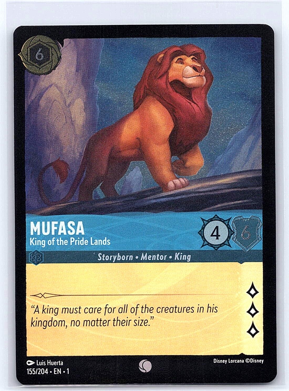 Mufasa The First Chapter 155/204 Cold Foil