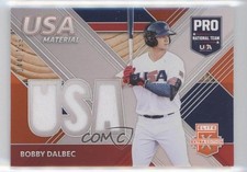 2020 Elite Extra Edition USA Baseball Material Orange 44/199 Bobby Dalbec 11wr