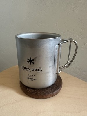 snow peak Double Wall Titanium Insulated Mug 450ml Lightweight 450