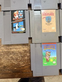 Nintendo NES Lot 29 Authentic OEM Mario Bubble Bobble Double Dragon Shadowgate