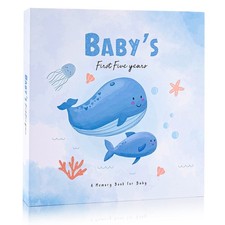 118 Pages Baby Memory Book Monthly Milestone Record Baby Books For Boy or Girl