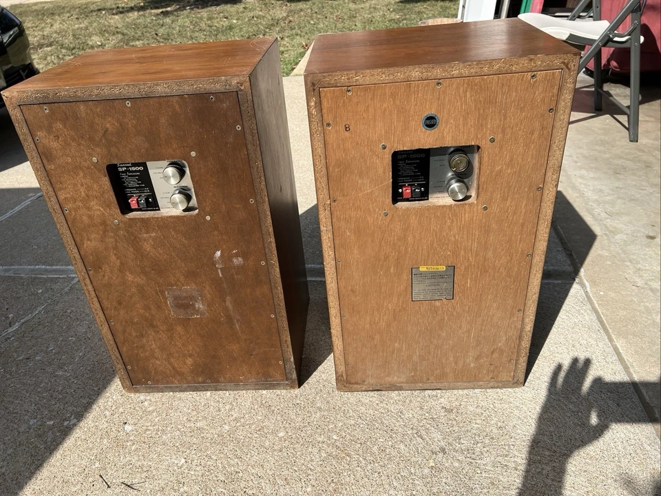 1 Altavoz Sansui SP-1500 3 Vías 5 60W Funcionando, 1 Altavoz Solo Por Envío Foto 3 de 4