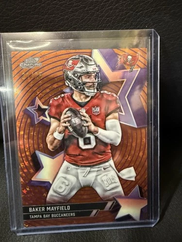 2025 Topps Cosmic Chrome Baker Mayfield Base (RAW)