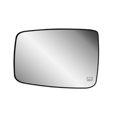 Driver Left Side Door Mirror Replacement Glass Heated with Driver LH Side