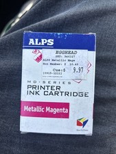 Cartuccia inchiostro ALPS MD serie METALLIC MAGENTA 106015-00 MD nuova vecchio magazzino