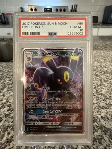 Umbreon GX 80/149 SM Base Set PSA 10