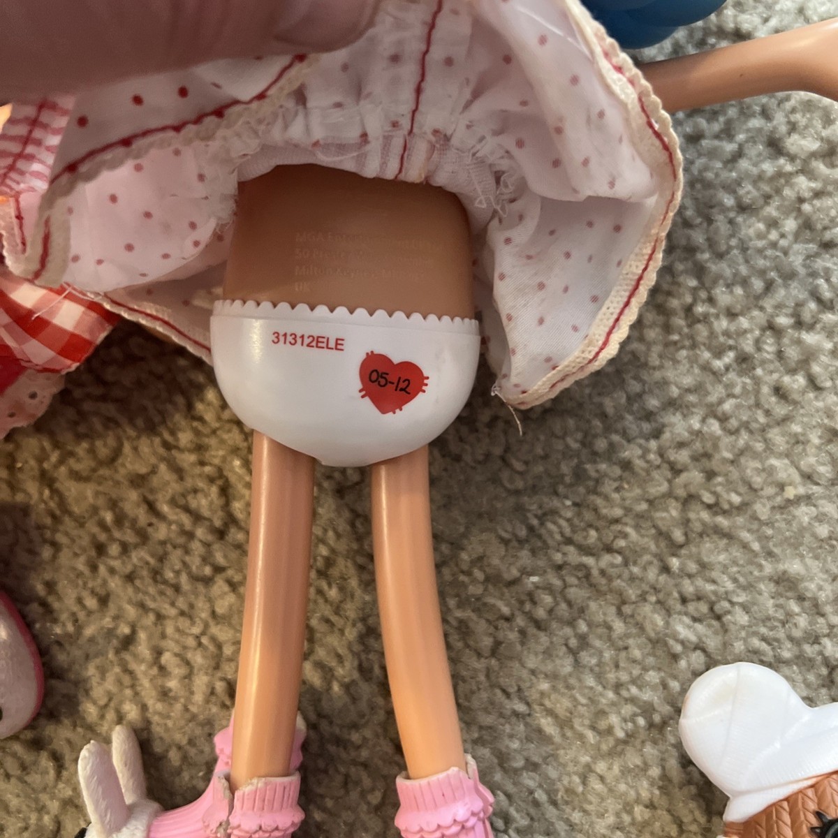 Lalaloopsy Full Size Doll Rosy Bumps 'N' Bruises & Pepper Pots