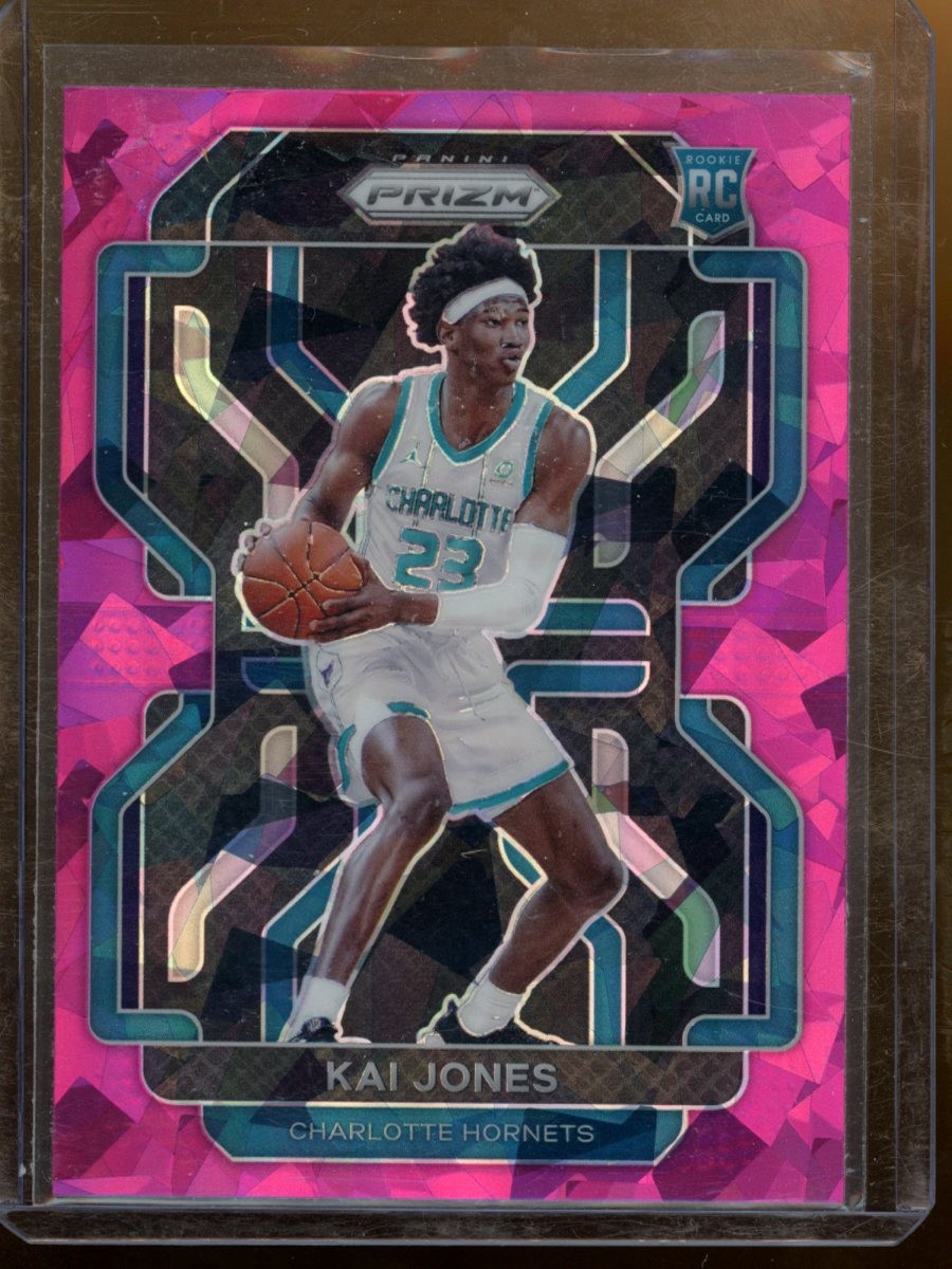 2021-22 Panini Prizm Kai Jones Pink Ice Rookie Charlotte Hornets #323