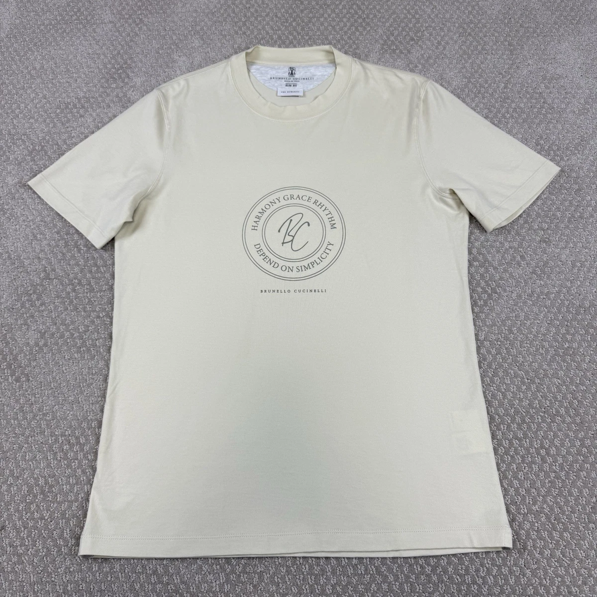 Preços baixos em Brunello Cucinelli Camiseta Masculina | eBay