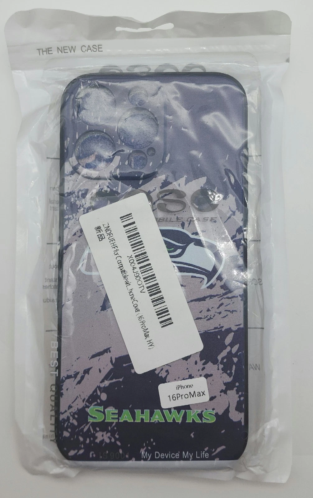 Seahawks iPhone 16 Pro Max Case New