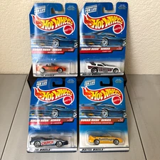 Hot Wheels Sugar Rush Series I 1997 Complete Set of 4 Candy Cars NIP