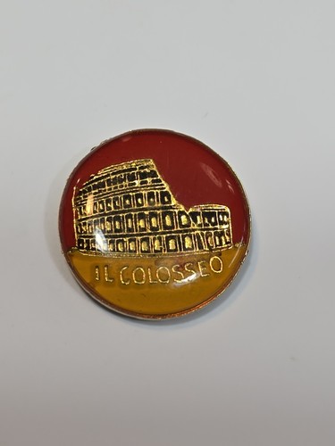 Il Colosseo Travel Souvenir Lapel Pin Rome Italy The Colosseum