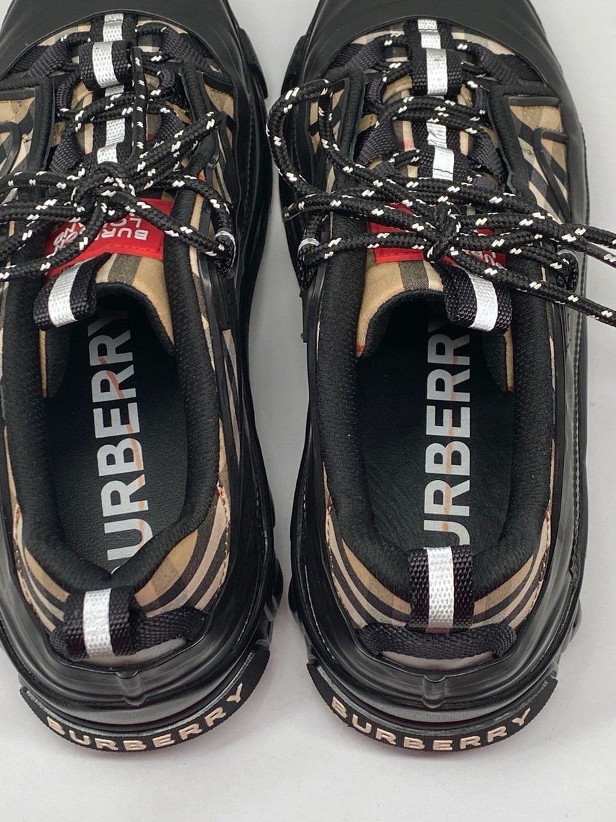 Burberry Men's Arthur Vintage Check Chunky Sneakers size 40/us