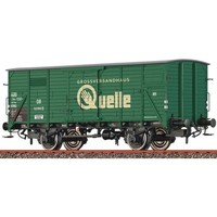 Brawa 50955 H0 Gedeckter GüTerwagen G10, Db, Ep.Iii 'Quelle' H0 + Neu