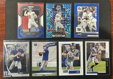 Daniel Jones Football Lot - 7 Cards - RCs, Prizms, Parallels - NY Giants