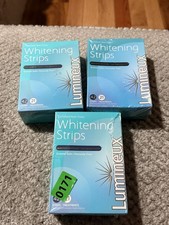 3 Lumineux Oral Essentials Teeth Whitening Strips 42 strips 21 treatment New