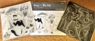 CTMH Z4161 THIN CUTS & D1766 RAIN OR SHINE PAPER DOLL ~ Girl, Umbrella, Raincoat