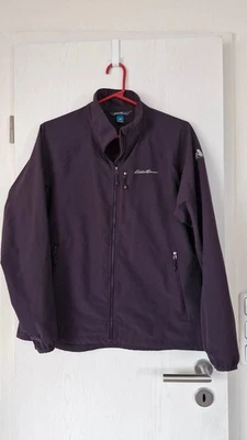 Eddie Bauer Sandstone Backbone dünne Softshell Outdoor Jacke aubergine lila Gr L - Bild 1 von 4