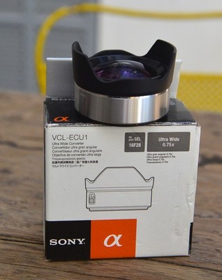 sony E mount Ultra wide Coverter VCL ECU1