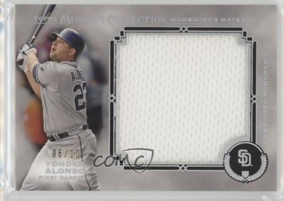 2013 Topps Museum Collection Silver Rainbow 6/10 Yonder Alonso #MMJR-YA 1m8