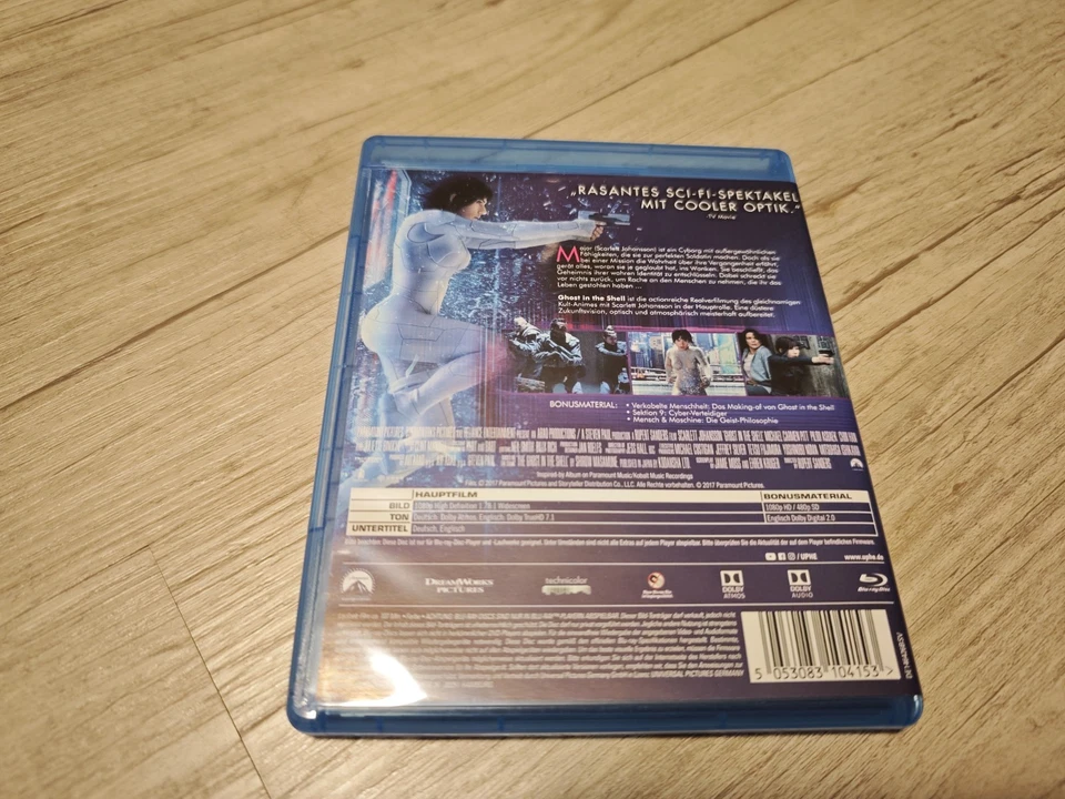 Ghost in the Shell Blu-ray Scarlett Johansson Action Sci-Fi Deutsch - Bild 2 von 3