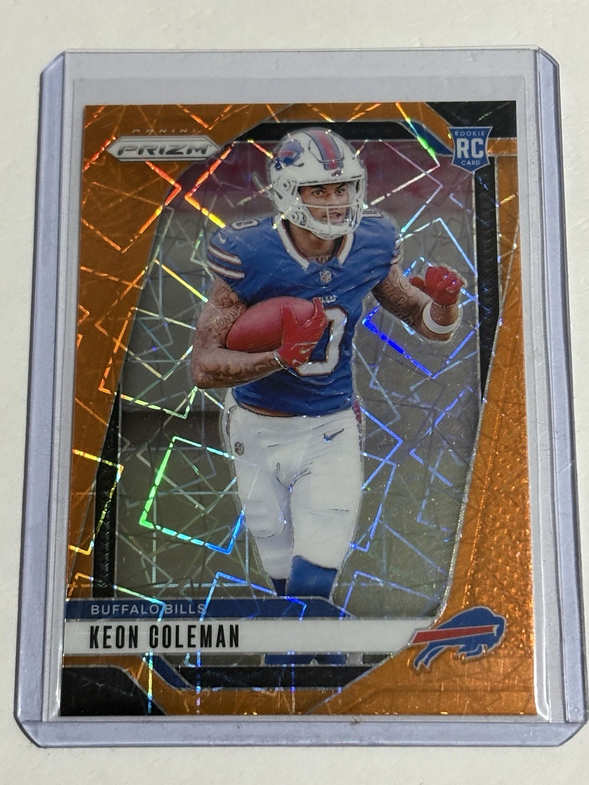 2024 Panini Prizm - Rookies Keon Coleman #362 Lazer Prizm (RC)