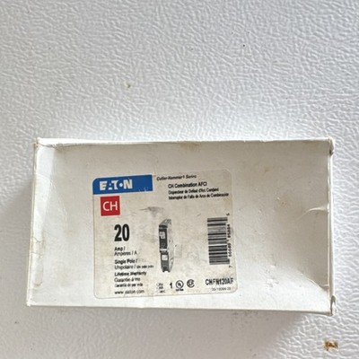 Eaton CHFN120AF Combination AFCI Circuit Breaker 20A 1-Pole 120V