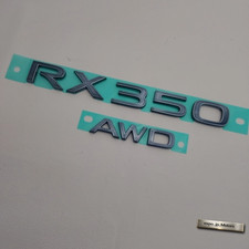 2023 Lexus RX350 AWD New OEM Platinum Black Emblem Genuine Part