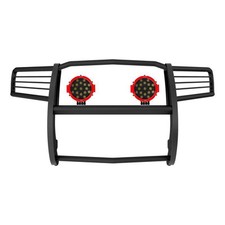Black Horse Grille Guard Modular Black W7led Fit 2011-2021 Jeep Grand Cherokee