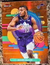 13/20. 2025-26 Topps Finest Isaiah Collier Uncommon Orange #162. Jersey Match