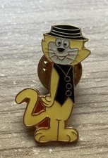 Enamel Top Cat Pin Badge