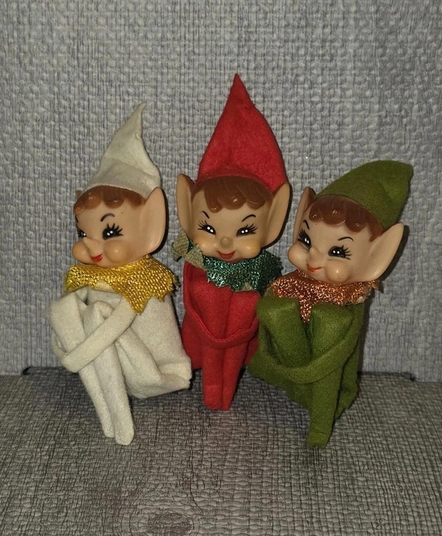 Pixie Elf Japan In Christmas Elf Figures (1946-1990) for sale | eBay
