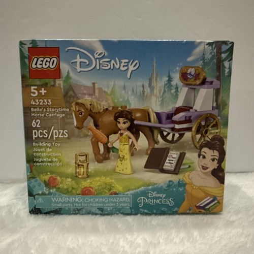 Lego Set Disney Princess Belle's Storytime Pferdekutsche 62 Teile - Neu - Bild 1 von 5