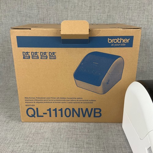 Brother QL-1110NWB Professional Thermal Desktop Label Printer White Black - 第 8/10 張圖片