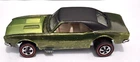 Original 1967 HOT WHEELS REDLINE Custom Camaro anti-freeze green VG cond.