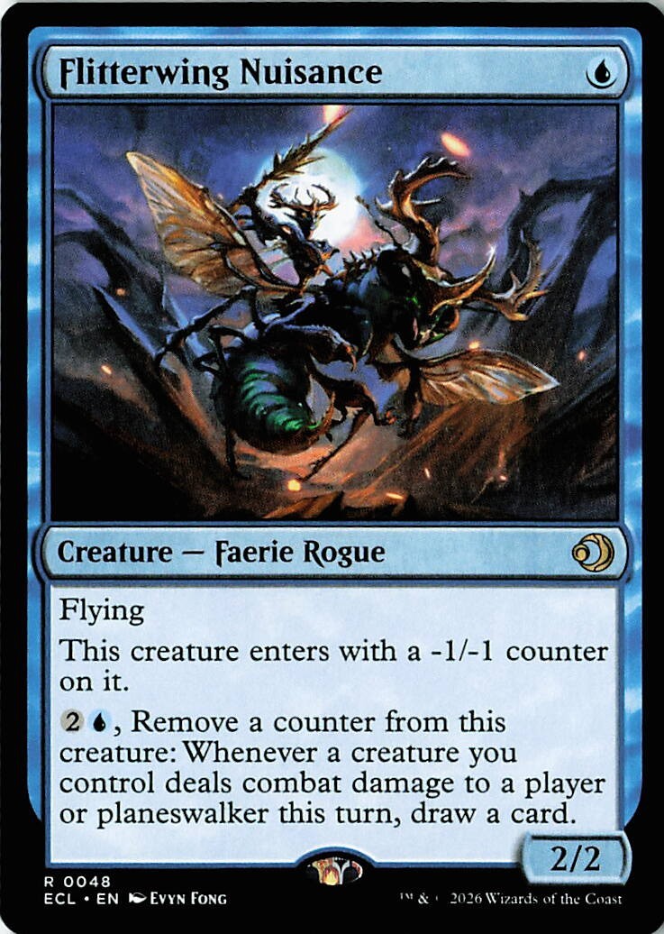 Flitterwing Nuisance - Lorwyn Eclipsed- MTG - Regular