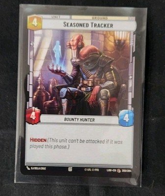 Seasoned Tracker 260/264 Star Wars Unlimited TCG Card LAW A LAWLESS TIME NM