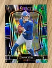 2025 Panini Select Jaxson Dart Green Blue Shock Premier Level (RC) #193 Rookie