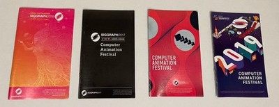 SIGGRAPH Conference - Computer Animation Festival Programmes (2006 - 2019)