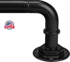 Barras De Cortina Para Ventanas De 16 A 45 Pulgadas, Ajustables Y Opacas.