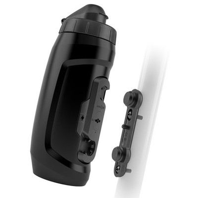Fidlock Drehflasche 590 + Fahrradfuß - Magnethalter / 590 ml / Schwarz