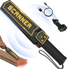 Rechargeable Handheld Metal Detector Wand, High Sensitivity Security Wand Met...