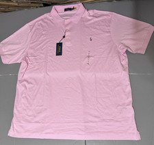 Polo Ralph Lauren Polo Shirt 2XB Big Soft Touch Light Pink Solid Flesh Pony