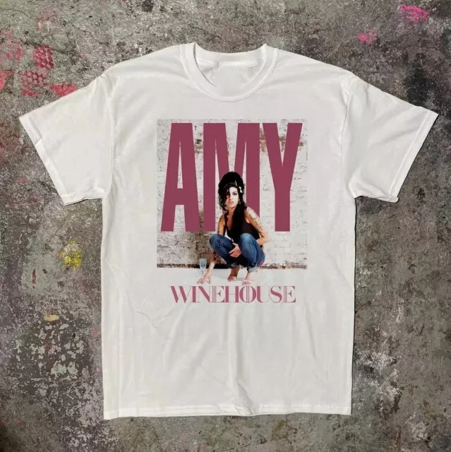 T-shirt Amy Winehouse Concert - Coton - Tailles S à 5XL - Neuf Avec étiquette