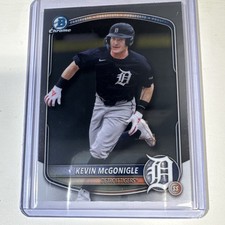 Bowman Chrome Prospects 2024 Kevin McGonigle #BDC-59 Tigers Prospect Card