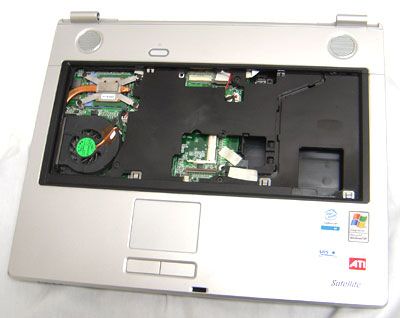 Toshiba Satellite A85 Laptop Motherboard Celeron M 360J 1.4-Ghz CPU A85-S1072